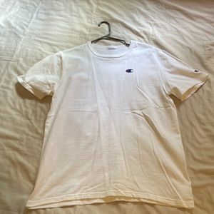 Champion White Tee